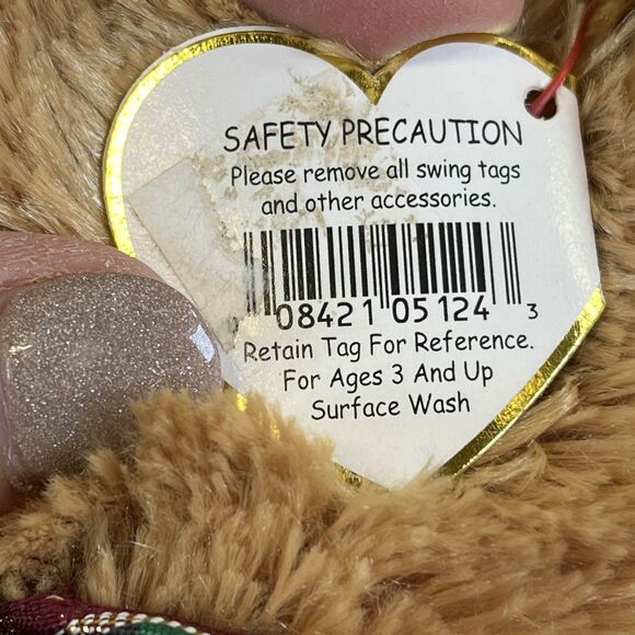 Teddy‎ Bears Lot of 2. One Baby Gund 2002  #43673 & One Ty Classic"Walnut" SOFT - Picture 6 of 11